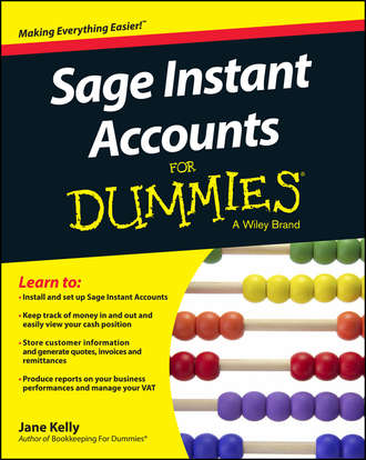 Jane Kelly E.. Sage Instant Accounts For Dummies