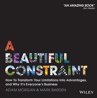 Adam  Morgan. A Beautiful Constraint. How To Transform Your Limitations Into Advantages, and Why It's Everyone's Business