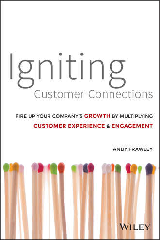 Andrew  Frawley. Igniting Customer Connections. Fire Up Your Company's Growth By Multiplying Customer Experience and Engagement