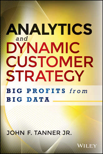 Analytics and Dynamic Customer Strategy. Big Profits from Big Data. John Tanner F.