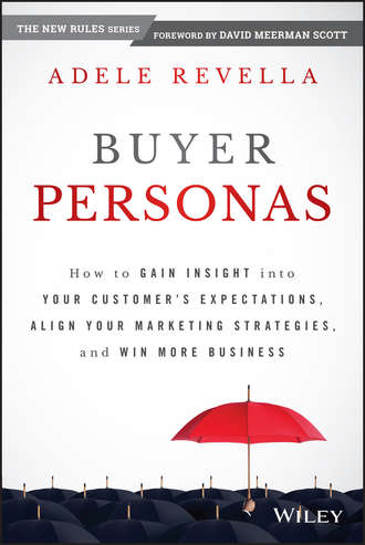 Adele  Revella. Buyer Personas. How to Gain Insight into your Customer's Expectations, Align your Marketing Strategies, and Win More Business