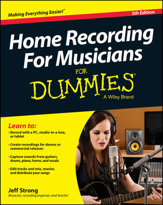 Jeff  Strong. Home Recording For Musicians For Dummies