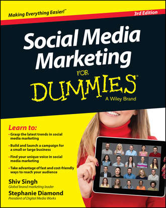 Shiv  Singh. Social Media Marketing For Dummies