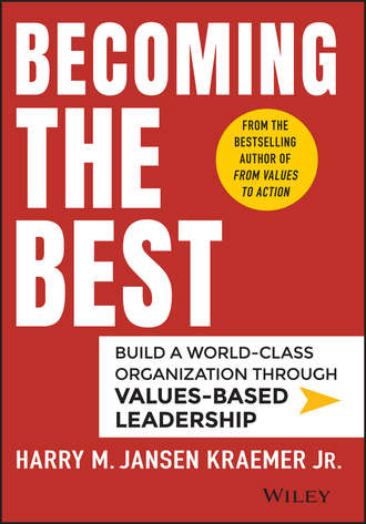 Harry Kraemer M.. Becoming the Best. Build a World-Class Organization Through Values-Based Leadership