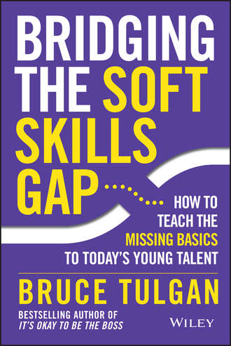 Bruce  Tulgan. Bridging the Soft Skills Gap. How to Teach the Missing Basics to Todays Young Talent