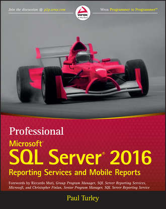 Paul  Turley. Professional Microsoft SQL Server 2016 Reporting Services and Mobile Reports