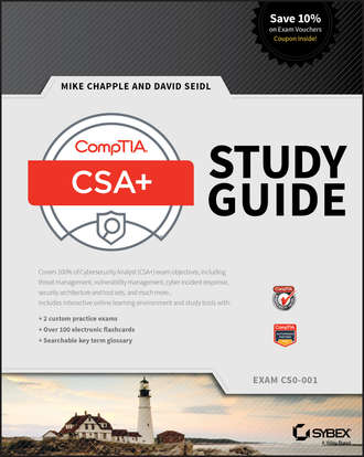 Mike Chapple. CompTIA CSA+ Study Guide. Exam CS0-001