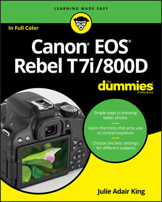 Julie Adair King. Canon EOS Rebel T7i/800D For Dummies
