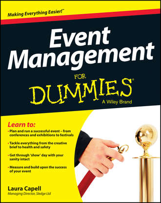 Laura  Capell. Event Management For Dummies