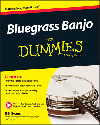Bill  Evans. Bluegrass Banjo For Dummies