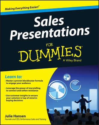 Julie Hansen M.. Sales Presentations For Dummies