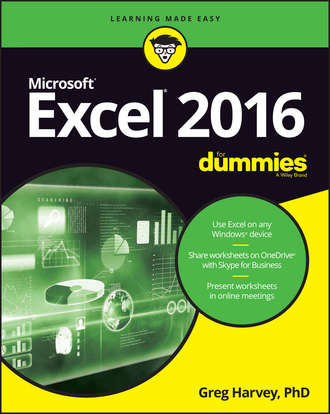 Greg  Harvey. Excel 2016 For Dummies