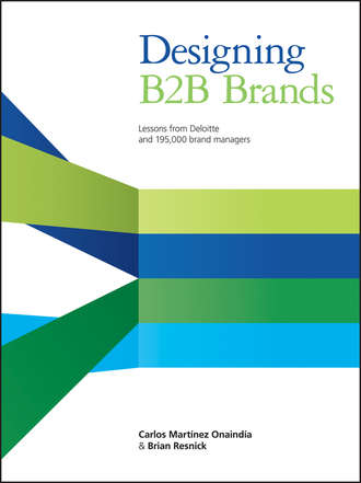 Brian  Resnick. Designing B2B Brands. Lessons from Deloitte and 195,000 Brand Managers