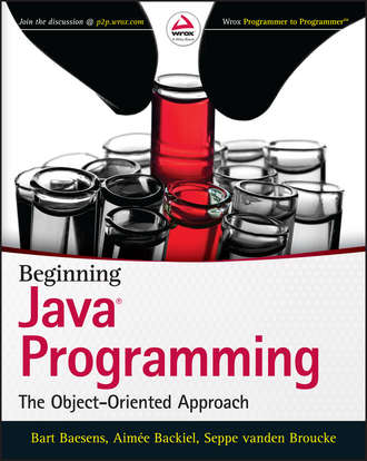 Bart  Baesens. Beginning Java Programming. The Object-Oriented Approach