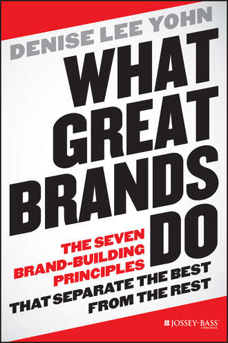 Denise Yohn Lee. What Great Brands Do. The Seven Brand-Building Principles that Separate the Best from the Rest
