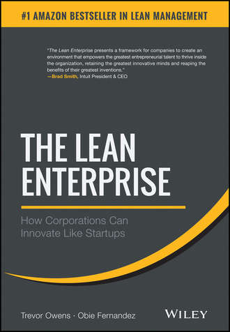 Trevor  Owens. The Lean Enterprise. How Corporations Can Innovate Like Startups