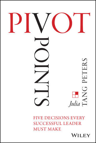 Julia Peters Tang. Pivot Points. Five Decisions Every Successful Leader Must Make