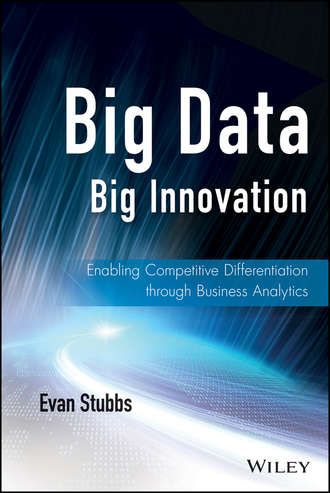 Evan  Stubbs. Big Data, Big Innovation. Enabling Competitive Differentiation through Business Analytics