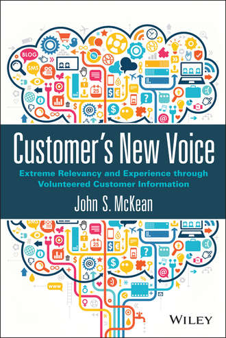 John McKean S.. Customer's New Voice. Extreme Relevancy and Experience through Volunteered Customer Information