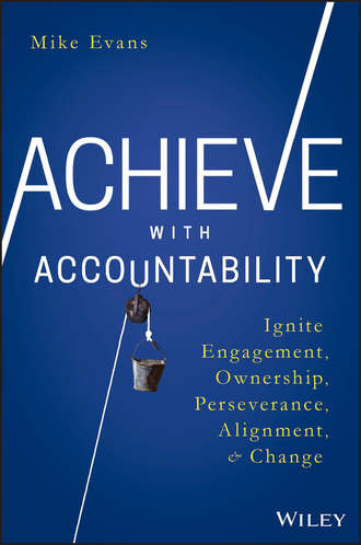Mike  Evans. Achieve with Accountability. Ignite Engagement, Ownership, Perseverance, Alignment, and Change