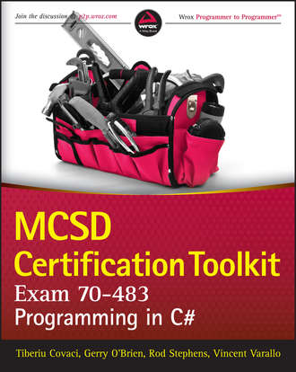 Rod  Stephens. MCSD Certification Toolkit (Exam 70-483). Programming in C#