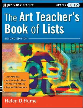 Helen Hume D.. The Art Teacher's Book of Lists