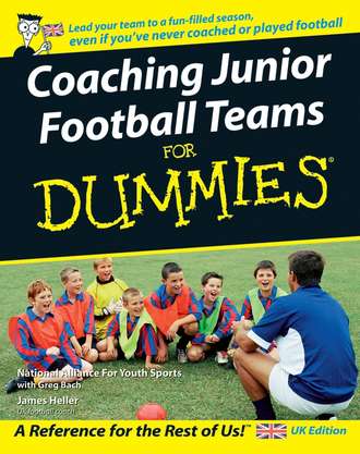 Greg  Bach. Coaching Junior Football Teams For Dummies