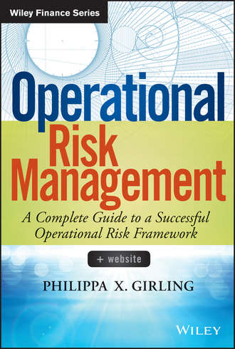 Philippa Girling X.. Operational Risk Management. A Complete Guide to a Successful Operational Risk Framework
