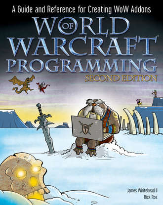Rick  Roe. World of Warcraft Programming. A Guide and Reference for Creating WoW Addons