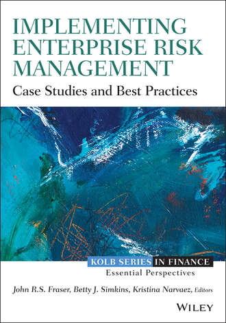 John  Fraser. Implementing Enterprise Risk Management. Case Studies and Best Practices