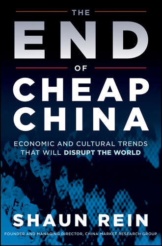 Shaun  Rein. The End of Cheap China. Economic and Cultural Trends that Will Disrupt the World