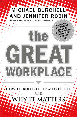 Michael  Burchell. The Great Workplace. How to Build It, How to Keep It, and Why It Matters