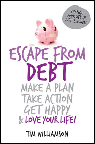 Tim  Williamson. Escape From Debt. Make a Plan, Take Action, Get Happy and Love Your Life
