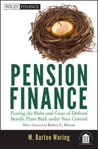 Robert Merton C.. Pension Finance. Putting the Risks and Costs of Defined Benefit Plans Back Under Your Control