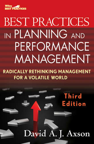 David Axson A.J.. Best Practices in Planning and Performance Management. Radically Rethinking Management for a Volatile World