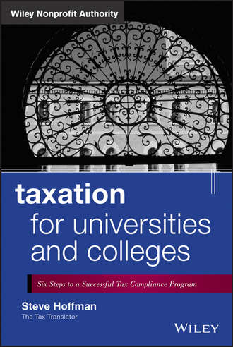 Steve  Hoffman. Taxation for Universities and Colleges. Six Steps to a Successful Tax Compliance Program