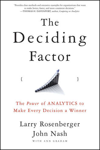 John  Nash. The Deciding Factor. The Power of Analytics to Make Every Decision a Winner