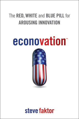 Steve  Faktor. Econovation. The Red, White, and Blue Pill for Arousing Innovation