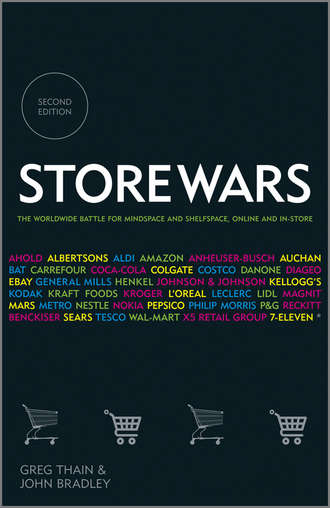 John  Bradley. Store Wars. The Worldwide Battle for Mindspace and Shelfspace, Online and In-store