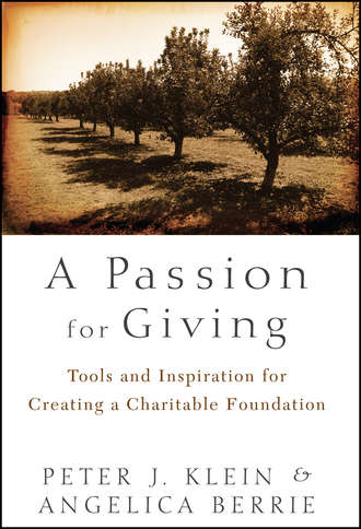 Angelica  Berrie. A Passion for Giving. Tools and Inspiration for Creating a Charitable Foundation