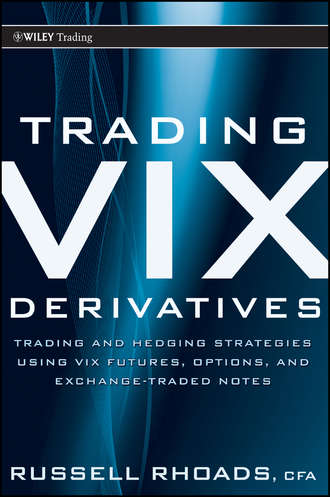 Russell  Rhoads. Trading VIX Derivatives. Trading and Hedging Strategies Using VIX Futures, Options, and Exchange Traded Notes