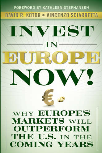 Vincenzo  Sciarretta. Invest in Europe Now!. Why Europe's Markets Will Outperform the US in the Coming Years