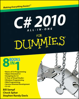 Bill  Sempf. C# 2010 All-in-One For Dummies