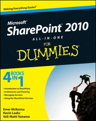 Kevin  Laahs. SharePoint 2010 All-in-One For Dummies