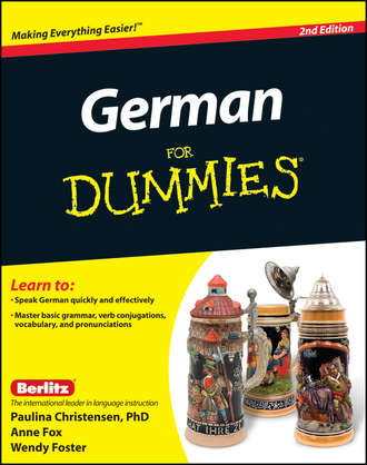 Anne  Fox. German For Dummies, Enhanced Edition