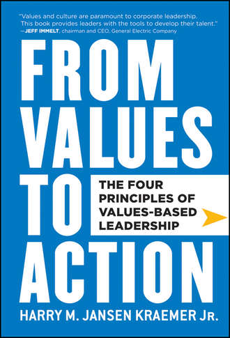Harry Kraemer M.. From Values to Action: The Four Principles of Values-Based Leadership