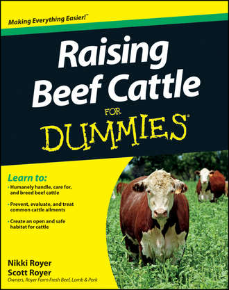 Scott  Royer. Raising Beef Cattle For Dummies
