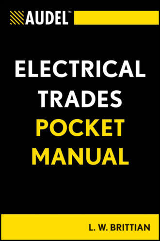 L. Brittian W.. Audel Electrical Trades Pocket Manual