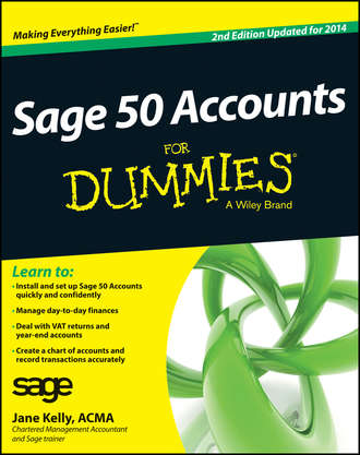 Jane  Kelly. Sage 50 Accounts For Dummies