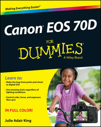 Julie Adair King. Canon EOS 70D For Dummies